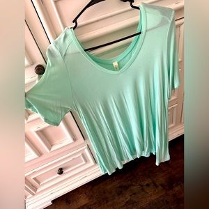 Mint Green Luxe Top L-XL